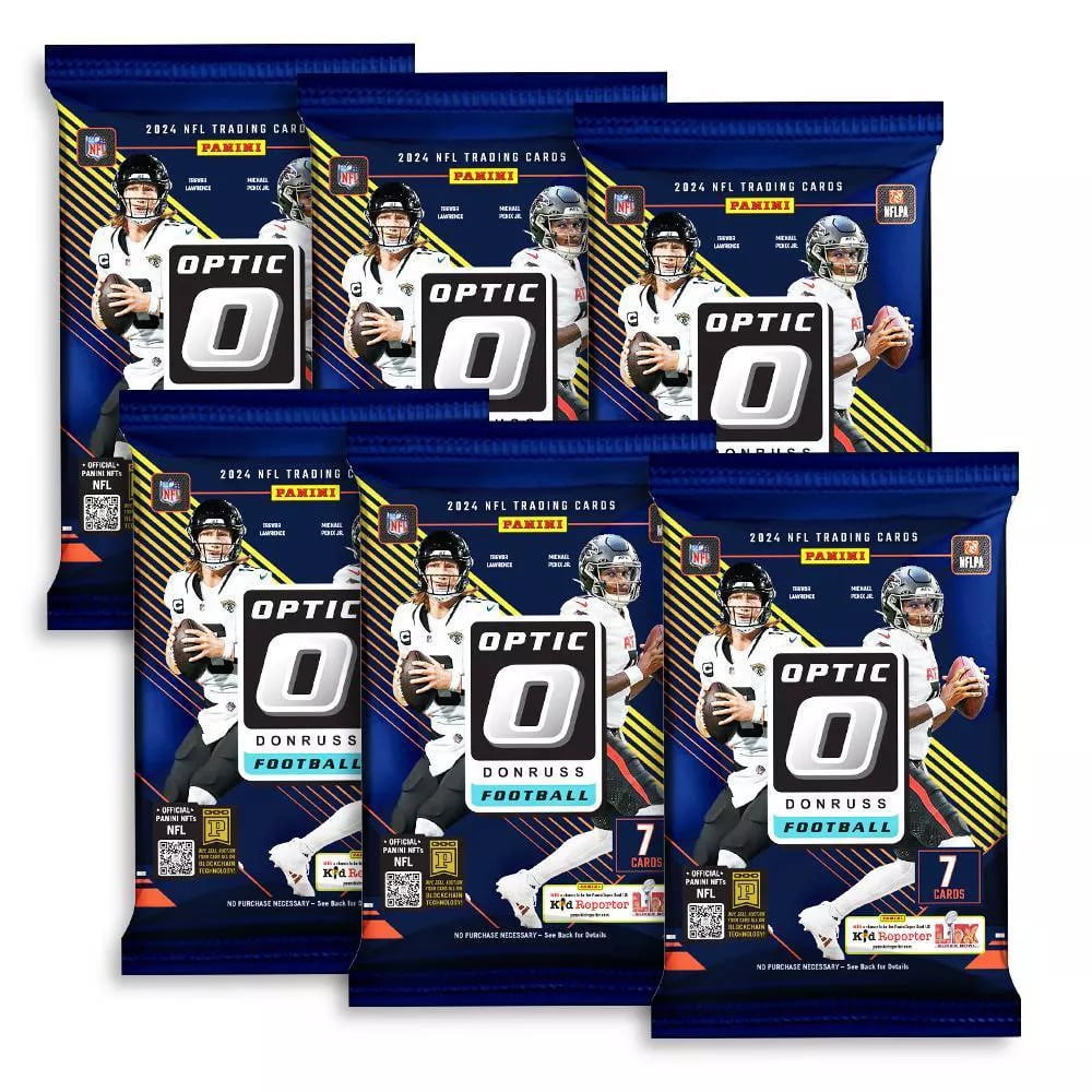 Panini 2024 NFL Optic Donruss Football Trading Card Mega Box