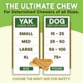 thumbnail image 5 of EcoKind Yak Cheese Dog Chews for X-Large Breeds – Long Lasting, High Protein, Healthy Treats, 1 Pack, 5 of 8