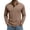 110#Khaki, variant on Men's Long Sleeve Polo Shirts Casual Button T-Shirts with Pocket Basic Lightweight Collared Golf Shirt Army Green S