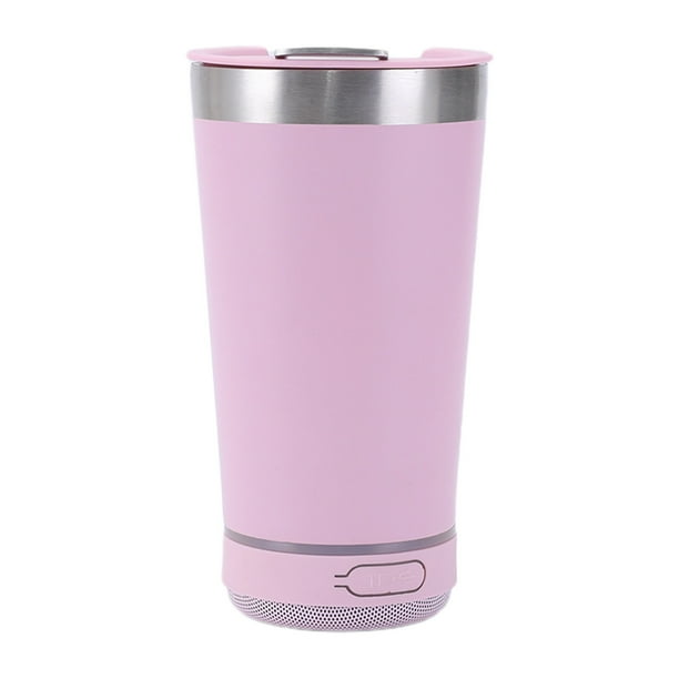 Pisexur Batería de cocina Altavoz Bluetooth de 16 oz, vaso de acero inoxidable con aislamiento para la cocina del hogar
