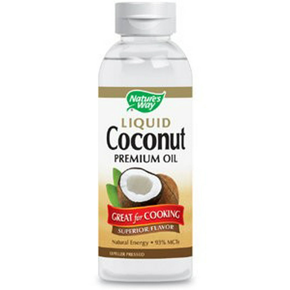 Nature's Way Liquid Coconut Premium Oil, 20 Oz