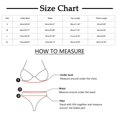 thumbnail image 3 of Glisme Swimsuits For Women New Bikini Set Push Up Split Bikini Swimsuit For Women Blue Bathing Suits For Swimming Pool, 3 of 5