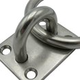 thumbnail image 3 of Stainless Steel Marine Eye Plate with Ring (Lashing Tie Down Boat Yacht) 6mm, 3 of 10