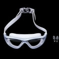 thumbnail image 1 of S SERENABLE Lunettes de Natation en Silicone Protection Adulte Anti-Buée Gris, 1 of 9