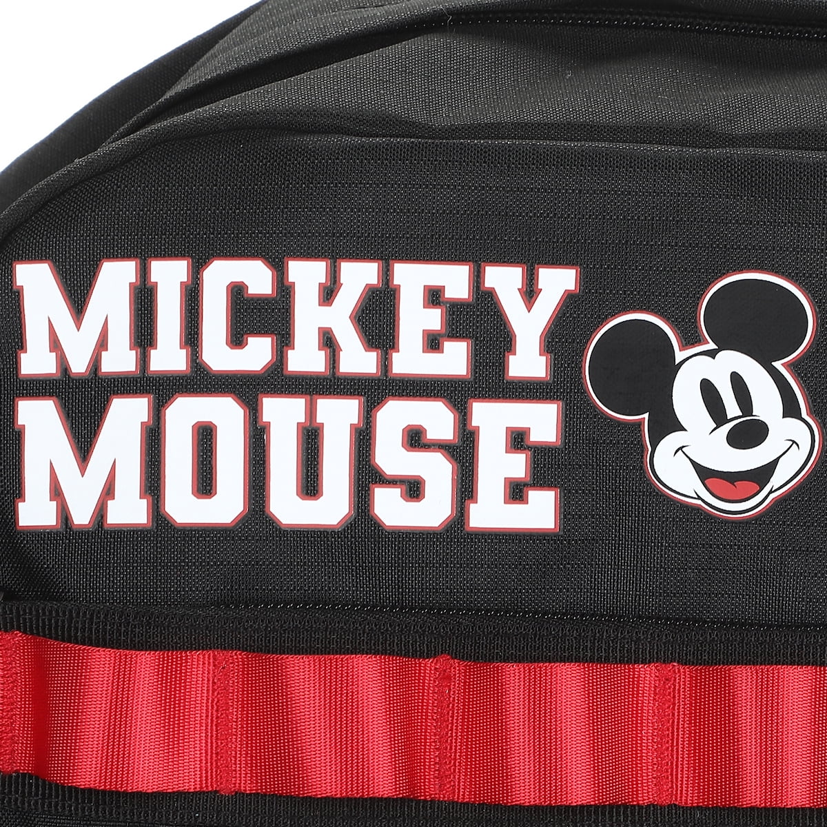 Disney Mickey Mouse M 18.5" Adult Black & Red Backpack