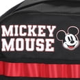 thumbnail image 6 of Disney Mickey Mouse M 18.5" Adult Black & Red Backpack, 6 of 7