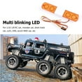 thumbnail image 3 of Barra luces LED intermitentes 4 8-6V para 1/10 1/8 HSP CC01 4WD RC Car (AX 401Y), 3 of 9
