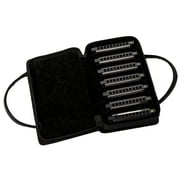 Fender Blues Deluxe Harmonicas Seven-Key Sampler Set with Case, 7-Pack