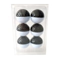 thumbnail image 1 of 6pcs para golf para Entrenador Pelota para golf de Práctico para golf, Color Negro / negro, 1 of 8