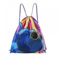 thumbnail image 1 of Beach Bag Swimming Bag Travel Essentials Portable Water Proof Men And Women Beach Travel Bag Wet And Dry Separation Graffiti, 1 of 8