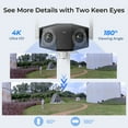 thumbnail image 4 of Reolink 4K Security Camera 8MP Outdoor 180° Wireless Wifi IP Camera Human/Pet Detection 2-Way Audio, 4 of 11
