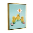 thumbnail image 3 of Stupell Industries Spring Chicks Floral Easter Eggs Holiday Photography Gold Floater Framed Art Print Wall Art, 3 of 6