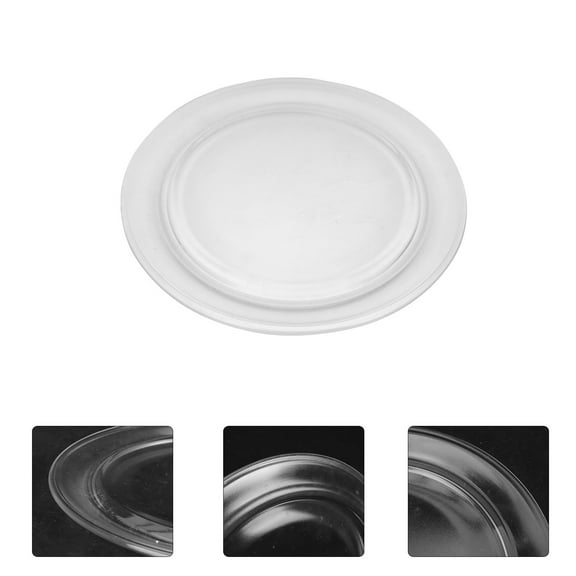 GOOHOCHY Microwave Plate Made of Glass for Kitchen Use Replace Old One Smooth Surface Easy to .5 Inches