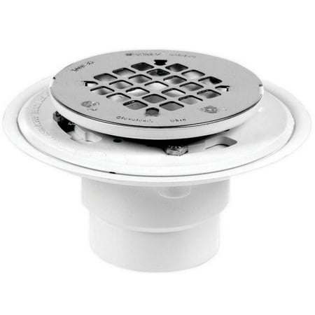 SHOWER DRAIN PVC W-STRAINER (Best Product To Clean Shower Drain)