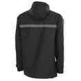thumbnail image 3 of Charles River Men's New Englander Rain Jacket in Black L | 9199, 3 of 3