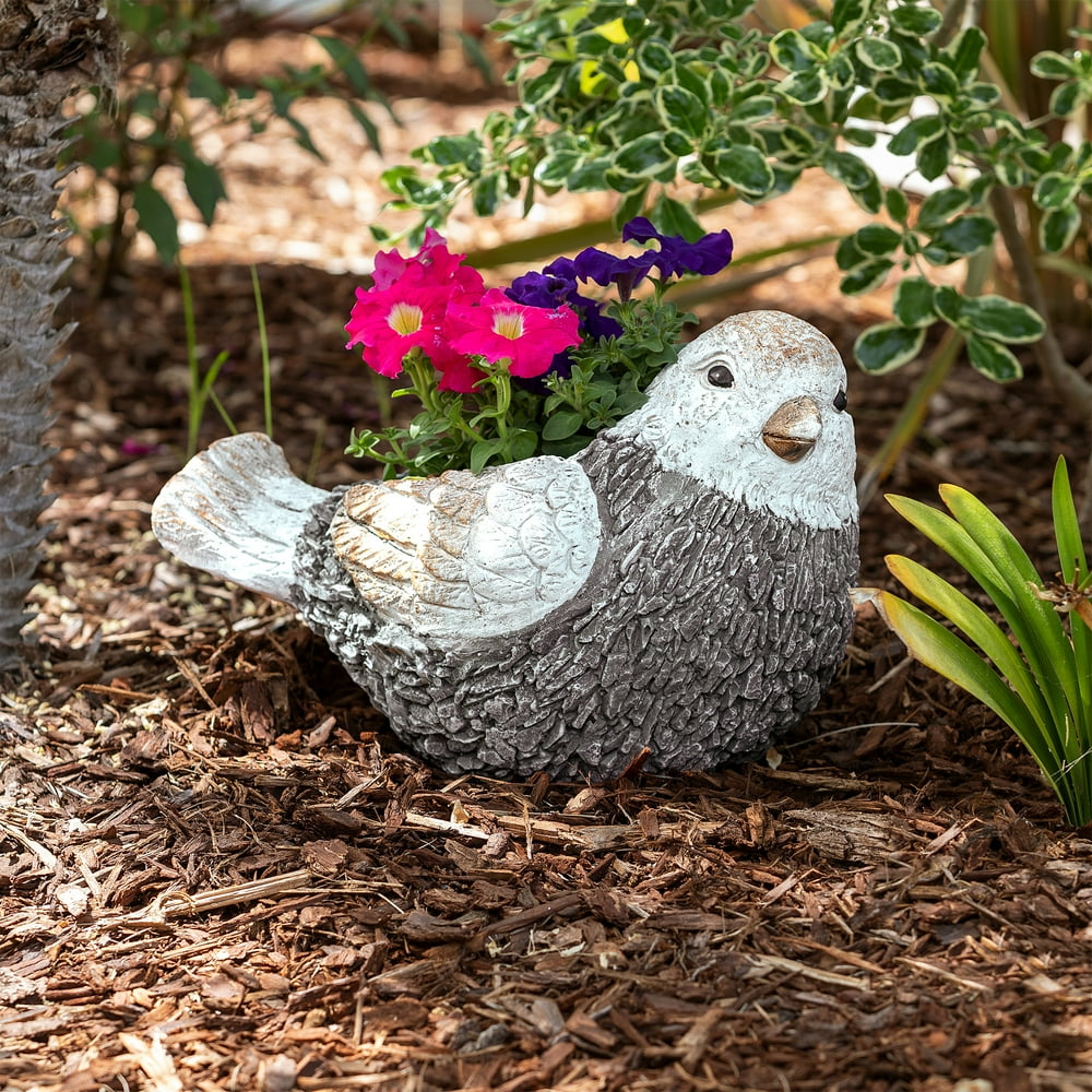 11 Inch Bird Planter