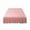 Pink, variant on Qholemyo Solid Color Concise Bed Skirt - Washed Cotton Edge Design, Dirtproof Non-Slip Protective Bedspread Skirt, Queen Size Bed Skirt for Beds with Sheets & Bed Hats