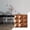Bright Coat Copper, variant on 19 5/8"W x 19 5/8"H Benson EnduraWall Decorative 3D Wall Panel (Covers 2.67 Sq. Ft.)