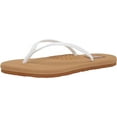 thumbnail image 2 of FLOJOS Tongs Fiesta 2.0 pour Femmes, Blanc/tan, 10, 2 of 4
