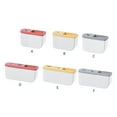 thumbnail image 4 of Moyic Soporte montado en la pared - Soporte de cepillo de eléctrico duradero y de almacenamiento Soporte de pared y cepillo de Juegos de accesorios de baño amarillo mantequilla 13*8.3*5.6, 4 of 6