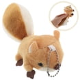 thumbnail image 5 of Lindo llavero de ardilla de peluche colgante de llave de coche bolsa colgante llavero mochila peluche Animal relleno para mochilas y ropa, 5 of 5