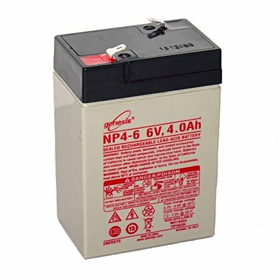 Genuine NP4-6 6V 4Ah Sealed Lead Acid Battery