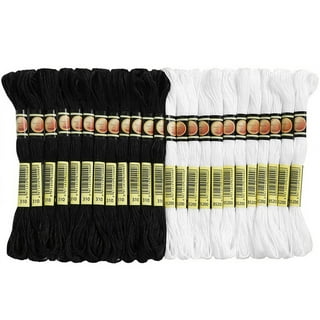 16 Roll Embroidery Thread Set Cross Stitch Embroidery Wool Cotton