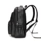 thumbnail image 5 of Mochila retro de cuero suave para hombre, mochila de viaje para ordenador, mochila escolar para estudiantes universitarios, 5 of 5