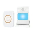 thumbnail image 1 of Birdeem Vibrating Colorful Flashing Wireless Doorbell Lithium Battery Wireless Doorbell, 1 of 1
