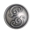 thumbnail image 2 of Utopia Alley HW343PLPT011 Roma Cabinet Knob  Pewter  1.3 inch, 2 of 7