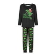 thumbnail image 2 of DuAnyozu Plus Size Christmas Pajamas for Family 2023,Funny Plaid Family Christmas Pjs Matching Sets Xmas Shirts and Pants Sets, 2 of 9