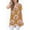 Peony Yellow, variant on Women's Summer Casual T-Shirt V-Neck Short Sleeve Tunic Tops for Leggings Loose Blouse Shirt