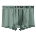 thumbnail image 3 of 6 Pack Men's Brief Underwear Ice Silk Seamless Ice Thin Breathable Trend Shorts Hipster Brief Panties for Adult, 3 of 3
