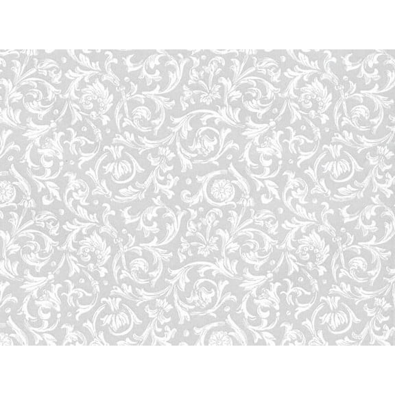 Pack of 1, Wedding Filigree 24" x 833' Full Ream Roll Gift Wrap for Holiday, Party, Kids' Birthday, Wedding & Special Occasion Packaging