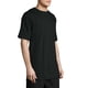 thumbnail image 4 of Camiseta Hanes Beefy de manga corta para hombre, color negro, talla L/Tall 2, 4 of 6
