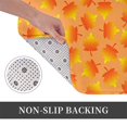 thumbnail image 6 of Honeii Fall Maple Leaves Pattern Door Mat, Welcome Door Mats Outdoor Indoor, Stain and Fade Resistant, Non-Slip Entry Matfor Bedroom, Bathroom, Kitchen, 6 of 7