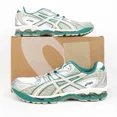 thumbnail image 1 of Asics GEL-NIMBUS 10.1 Sneakers In White/Rainy Lake Men's Size 14 (1203A543-102), 1 of 6