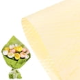 thumbnail image 1 of Uxcell Papel de Envoltura Floral de 10 Hojas, Papel de Envoltura de Flores de Malla, Papel de Envoltura de Ramo Hueco Impermeable [Beige], 1 of 1