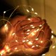 thumbnail image 2 of Guirnalda de luces LED, 30 ledes de 10 pies/3M, guirnalda de luces de luciérnaga para jardín, hogar, fiesta, boda, festival, decoraciones, manualidades, blanco cálido, 2 of 5