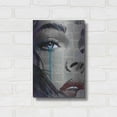 thumbnail image 3 of Luxe Metal Art 'Face To Face' by Loui Jover, Metal Wall Art, 12"x16", 3 of 9