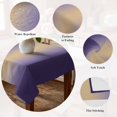 thumbnail image 5 of Khaki Dark Purple Ombre Table Cloth Waterproof Tablecloths, Modern Abstract Art Gradient Tablecloth Dining Table Cover for Kitchen Party Tabletop Outdoor, Square Tablecloth 60x60 Inch, 5 of 9