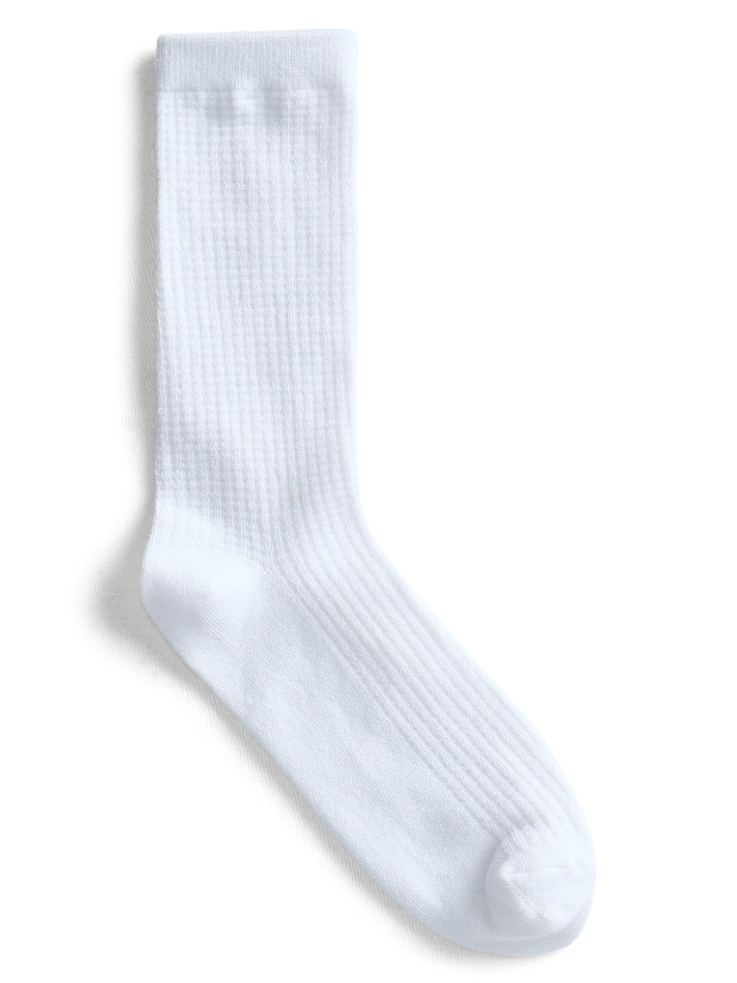 Joyspun Women’s Crew Elevated Dress Socks, 3-Pack, Shoe Sizes 4-10