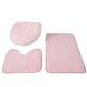 thumbnail image 1 of Juego de 3 alfombras de baño Tainini en liquidación, suaves, antideslizantes, absorbentes, suaves y lavables., 1 of 8