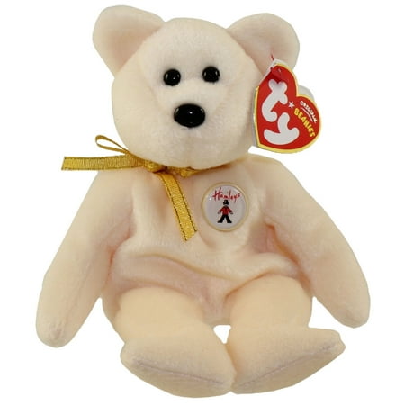 TY Beanie Baby - IVORY the Bear (UK Hamleys Store Exclusive) (8.5 (Best Baby Stores Uk)