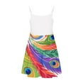 thumbnail image 6 of Piuwrlz Girls Summer Dresses Girl Casual Play Dresses Pleated Skirts Multicolor Size 11 Years, 6 of 7