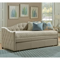 A trundle is essentially just an extra bed underneath the daybed that can accommodate even more guests. daybeds walmart com
