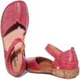 thumbnail image 4 of Josef Seibel Rosalie 42 Women's Leather Closed Toe Sandal In Red Size 9, 4 of 6