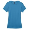thumbnail image 5 of District Made Ladies Perfect Weight Crew Tee-4XL (Clean Denim), 5 of 6