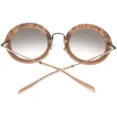 thumbnail image 4 of Miu Miu Sunglasses Women Pink Round MU 08RS TV14K0, 4 of 5