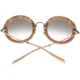 thumbnail image 4 of Miu Miu Sunglasses Women Pink Round MU 08RS TV14K0, 4 of 5